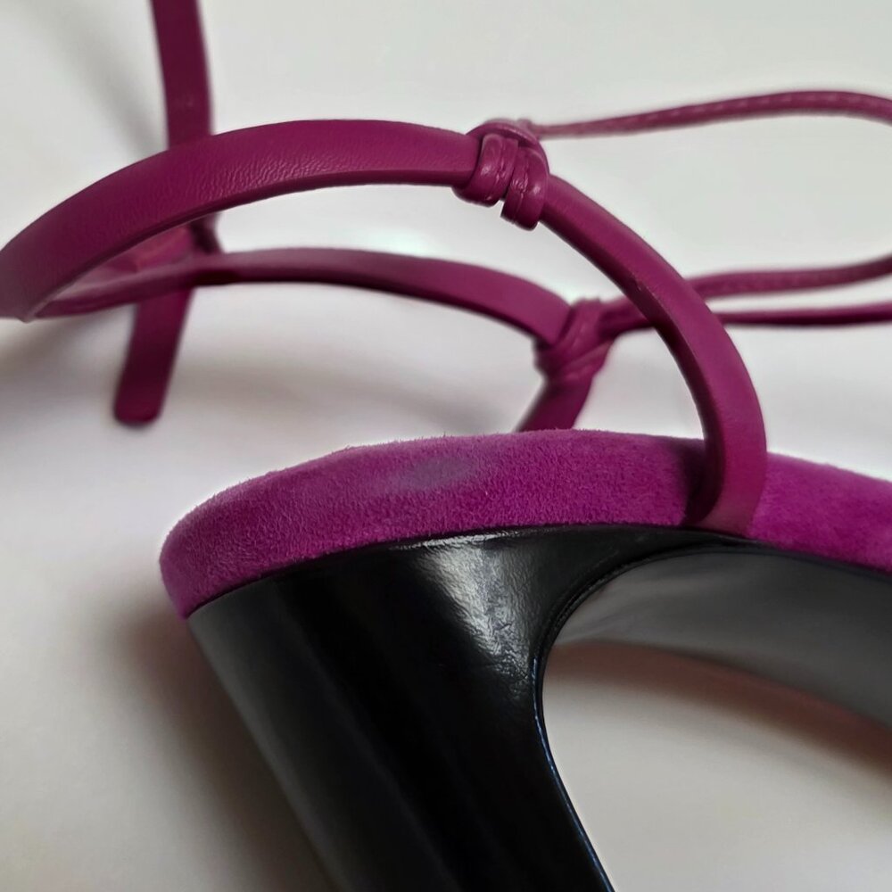 Rag & Bone Vossen Strappy High Heel Sandals in Fuchsia - Picture 16 of 16